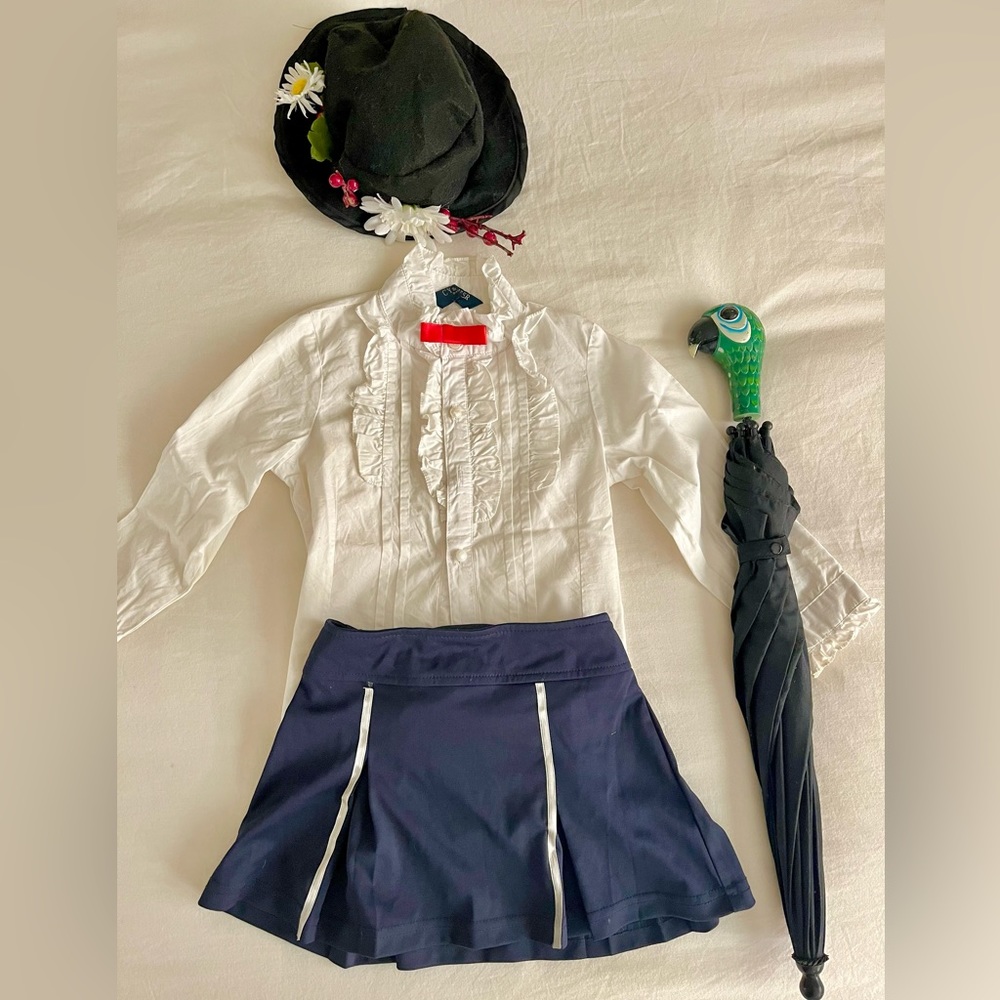 Girls Mary Poppins Costume - 3T